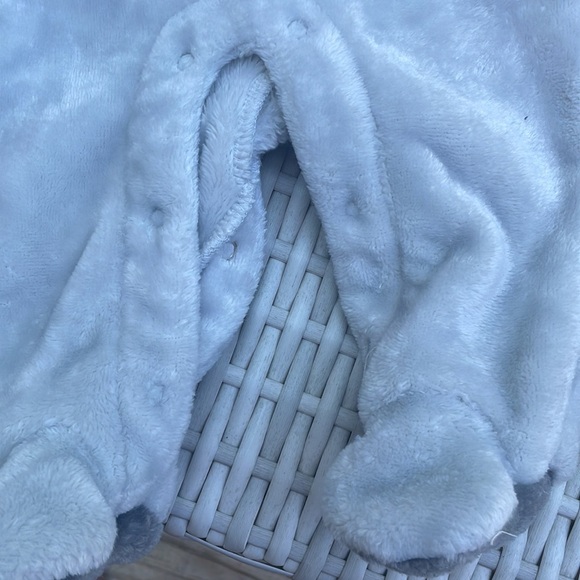 Mickey Mouse Plush Footie Sleeper Onesie Pajama Size 3/6 Months - Picture 7 of 12